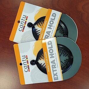 2 Cantu Extra Hold Thick Hair Clip